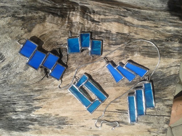 Markéta Haflantová - vitráže - šperky